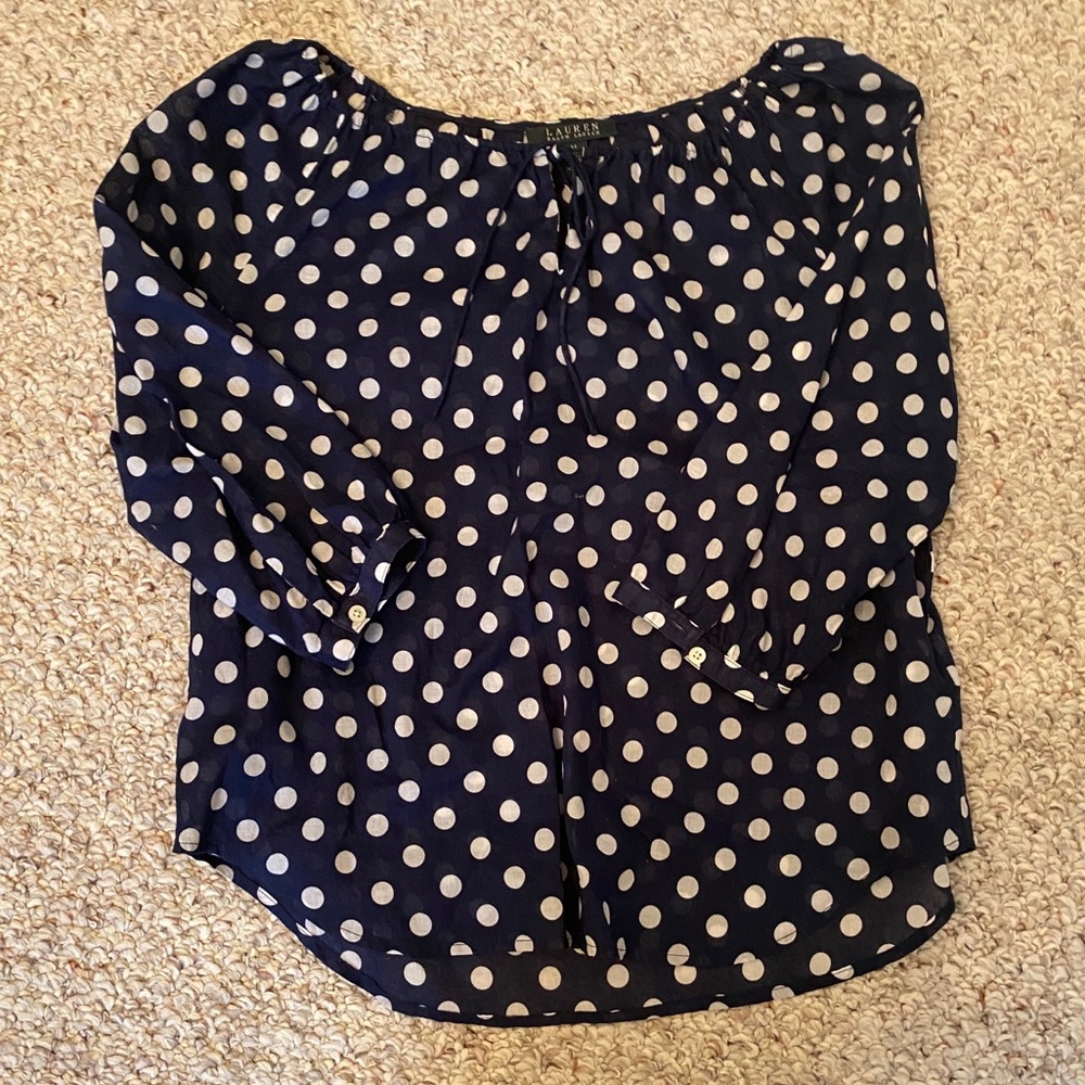 Ralph Lauren Polka Dot Shirt